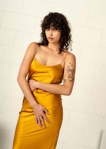 Sample Sale 11: Dance Dress Harvest Gold (Archive)