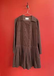Sample Sale 11: Iris Mini Dress Chocolate (Sample)