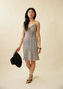 Full Price: Ophelia Dress (Midnight Stripe)