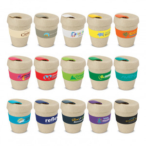 Natural Reusable Coffee Cup - Flip Lid Pens Online NZ