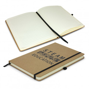 Eco NoteBook with Pen Loop - A5 Pens Online NZ