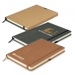 Products: Recycled Leather Eco-Notebook - A5 Pens Online NZ