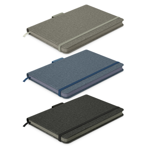 A5 Hardcover Woven-Look Notebook Pens Online NZ