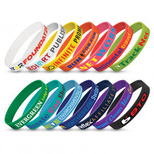 Silicone Wrist Band - Printed - Imported Pens Online NZ