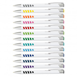 Panorama Grip Pen - White Pens Online NZ