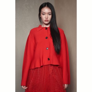 Products: Trelise Cooper - Flaring is Caring Jacket - Red - Peonies of Martinborough