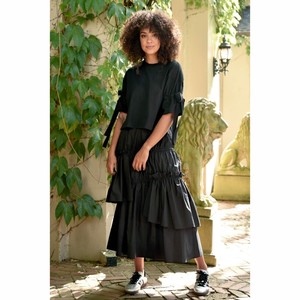 Products: Coop - Skirt By Quickly - Black - Peonies of Martinborough