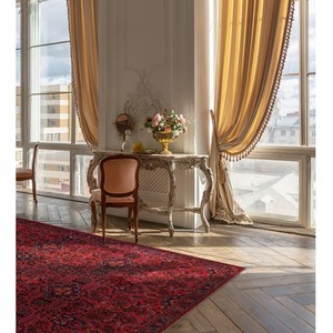 Beija Flor - Persian Bordeaux Mat - Peonies of Martinborough