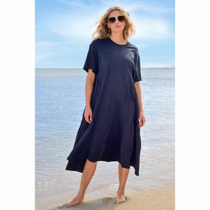 Products: Cooper - Throw Me Some Shade Dress - Navy - Peonies of Martinborough
