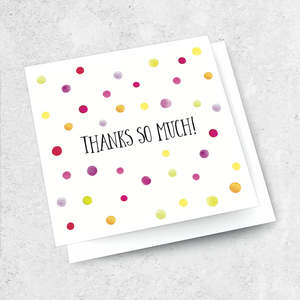 Add On Gifts: Greeting Card ~ Thanks