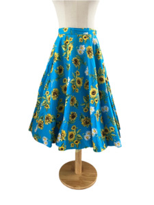 Jewellery: BLUE SUNFLOWER SKIRT sz8