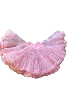 SQUARE DANCE PASTEL PINK PETTICOAT 10-14