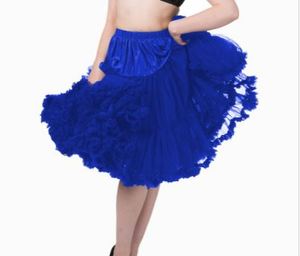 Petticoats: ROYAL BLUE DOUBLE PETTICOAT