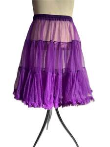Petticoats: PURPLE PETTICOAT- SINGLE