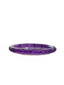 Splendette Jewellery: PURPLE GLITTER BANGLE