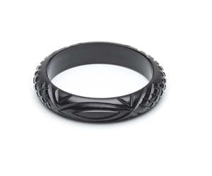 BLACK CARVE MIDI BANGLE