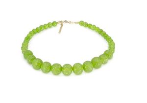 Splendette Jewellery: LIME GLITTER  NECKLACE