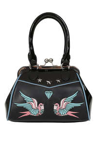 SWALLOW KISSLOCK BAG