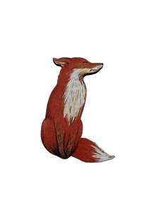 FOX BROOCH