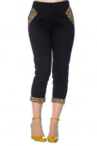 Pants: LEOPARD ROCKABILLY PANTS