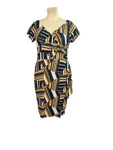 Sz 18: LADY V ELSIE STRIPED DRESS | 18