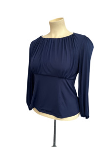 Sz 18: LA FEMME NAVY TOP | 2XL