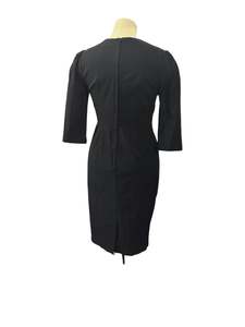 COLLECTIF BLACK WIGGLE DRESS SZ 18-20