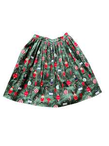 Sz 12: COLLECTIF CHRISTMAS SKIRT | 12/14