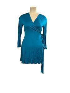 Sz 14: DIANNE VON FURGTENBURG WRAP DRESS | 16