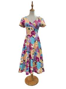 Sz8: COLLECTIF HYDRANGEA DRESS | 8