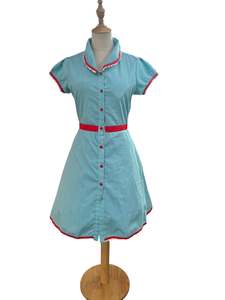 Sz8: SOURPUSS GINGHAM DRESS | 8