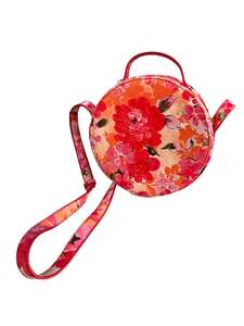 DEUX CHIC ROUND FLORAL BAG