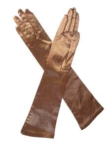 FRENCH ROSE GOLD GLOVES SZ 6.5