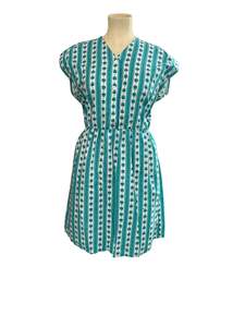 Vintage Dresses: GRAZIELLA TEAL  DRESS | 18