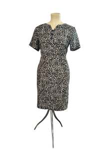 Vintage Dresses: LEOPARD PRINT DRESS | 16