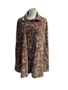 Vintage Jackets: CHARMING VELVET CAPE