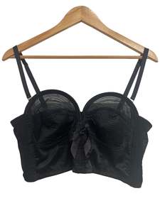 BETTIE PAIGE -LONGLINE BRA sz 38D