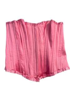 Undergarments: AGENT PROVOCATOR - PINK CORSET SZ 28in
