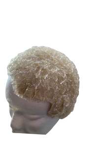 Hats Headwear: WHITE & CREAM GLITZ HEADPIECE