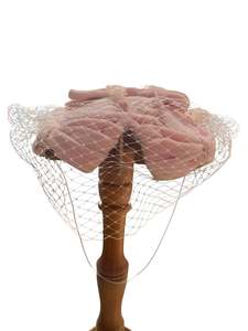 Hats Headwear: PINK BOW HEADPIECE