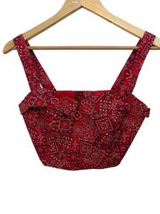 Preloved Tops: BIRDS OF AMERICA HANDKERCHIEF TOP | 4