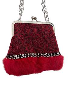 RED DIAMANTE BAG