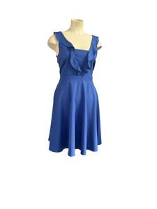CITY CHIC CORNFLOWER BLUE DRESS | M/18