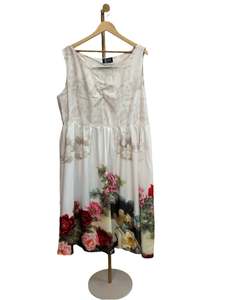 HEARTS & ROSES SUMMER GARDEN DRESS SZ 24