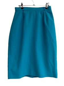 Sale: YESSICA - TEAL STRAIGHT SKIRT SZ 10