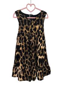 Childrens: LEOPARD PRINT DRESS | 6