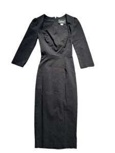 Sz 6: COLLECTIF - BLACK WIGGLE DRESS sz6