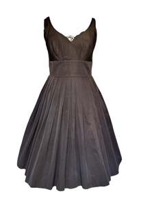 RETROSPECTD BLACK ELIZABETH DRESS | 12