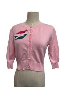Cardigans: COLLECTIF - MERMAID CARIDGAN sz 10