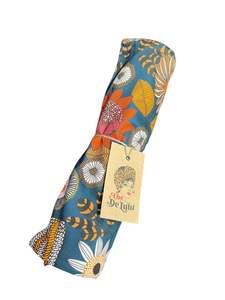 The Delulu Headwrap: MIDNIGHT GARDEN DELULU